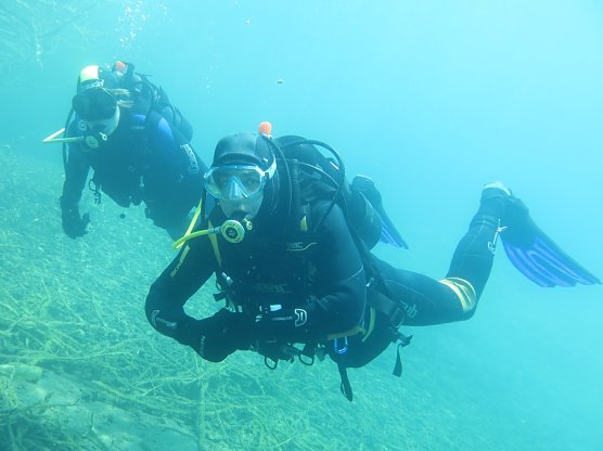 Im Rausch der Tiefe (Foto: Uwe Köhler) Im Rausch der Tiefe (Foto: Uwe Köhler)