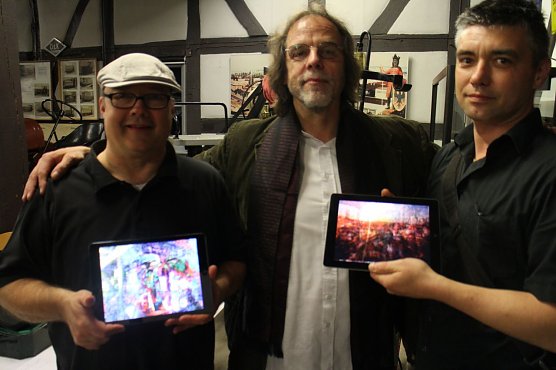 Thomas Zehnter, J&uuml;rgen Rennebach, Andreas Hillmann (Foto: Angelo Glashagel)
