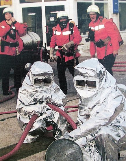 Feuerwehr im Einsatz (Foto: Ilona Bergmann)