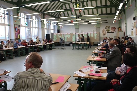 Erster Workshop zum ISEK Leitbild 2030 (Foto: Angelo Glashagel)