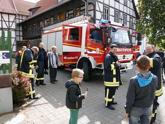 Feuerwehr zum Anfassen (Foto: Ilona Bergmann)