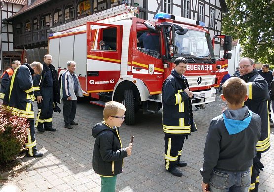 Feuerwehr zum Anfassen (Foto: privat)