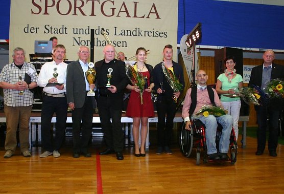 Die Geehrten (Foto: Uwe Tittel)