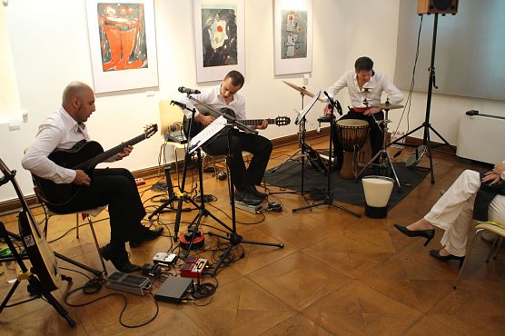 Aguas im Kunsthaus (Foto: Angelo Glashagel) Aguas im Kunsthaus (Foto: Angelo Glashagel)