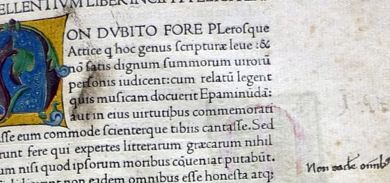 Inkunabel (Foto: Stadtverwaltung Nordhausen) Inkunabel (Foto: Stadtverwaltung Nordhausen)