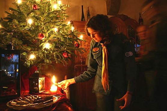 Licht des Friedens (Foto: M. Garke)