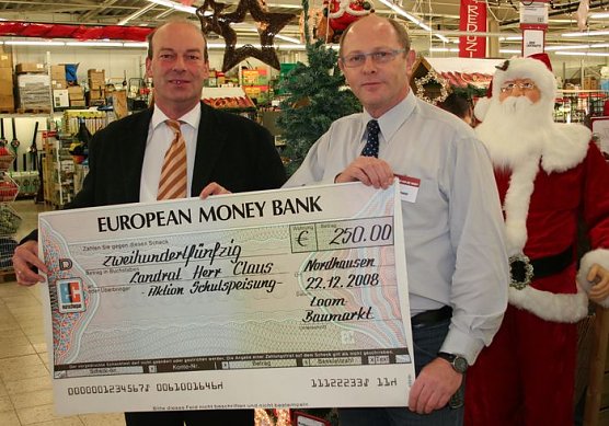 Gespendet (Foto: Piper/pln)