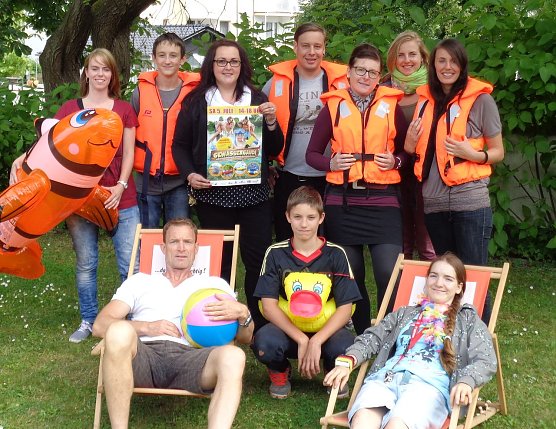 Das Team ist fast fertig (Foto: KJR) Das Team ist fast fertig (Foto: KJR)