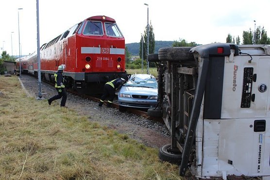 Bahn&uuml;bung (Foto: Karl-Heinz Herrmann)