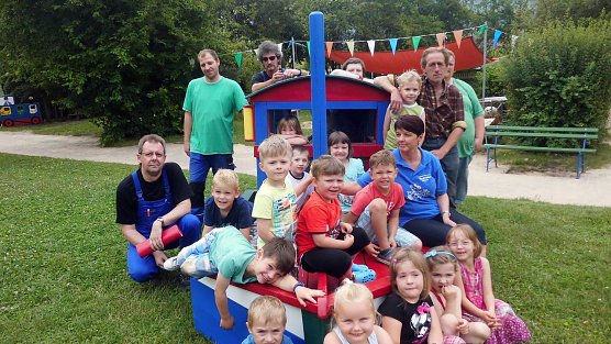 Schiff ahoi in Sollstedt (Foto: privat) Schiff ahoi in Sollstedt (Foto: privat)