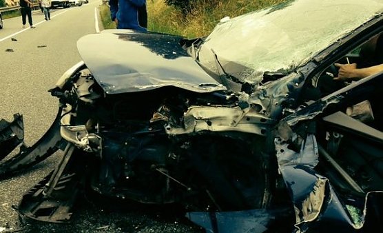 Totalschaden (Foto: privat)