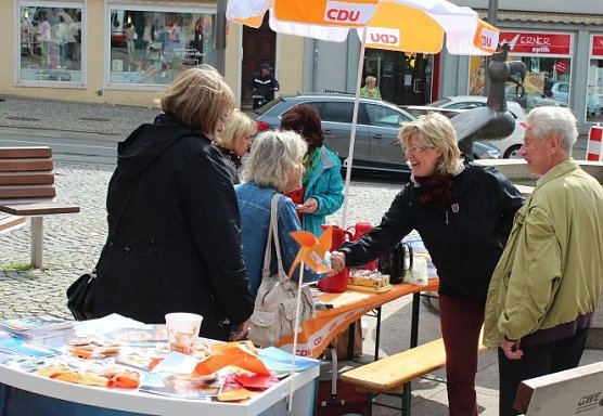 Unterstützung durch Frauenunion (Foto: privat) Unterstützung durch Frauenunion (Foto: privat)