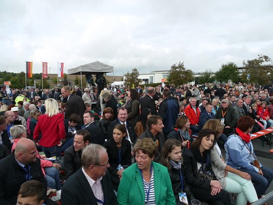 Besucher der CDU-Wahlveranstaltung (Foto: Ilka Kühn) Besucher der CDU-Wahlveranstaltung (Foto: Ilka Kühn)