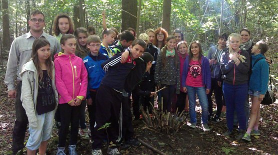 Erlebnistag im Wald (Foto: Forstamt/M. B&ouml;hme)