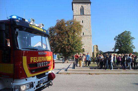 &Uuml;bungseinsatz auf dem Petersberg (Foto: Angelo Glashagel)