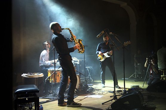 Die Musik von Gorilla Mask ist schnell, wild und virtuos (Foto: Jazzclub Nordhausen)