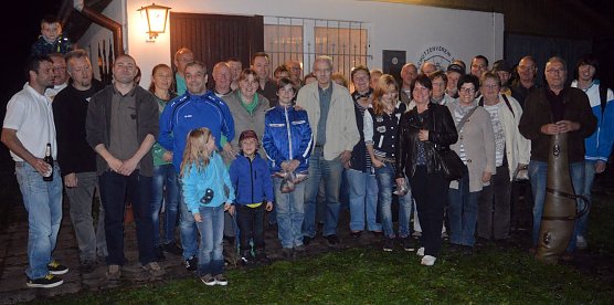 Die Wurst geschossen (Foto: privat)