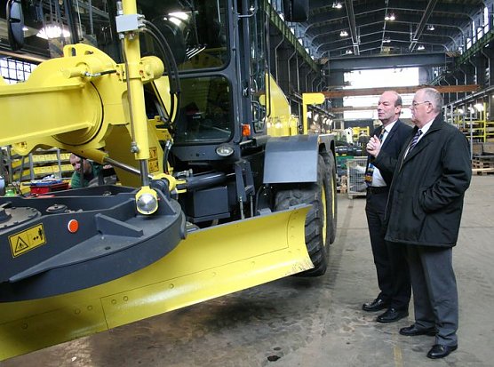 Landrat unter und über Tage (Foto: Piper/pln) Landrat unter und über Tage (Foto: Piper/pln)