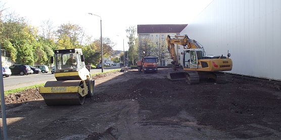 Erdarbeiten (Foto: Kurt Frank) Erdarbeiten (Foto: Kurt Frank)