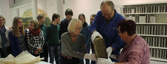 Die Himmelgartenbibliothek kehrt zur&uuml;ck (Foto: Angelo Glashagel)