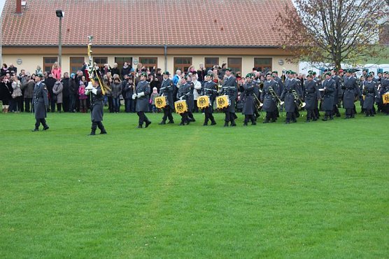 Neuer Lehrgang in Oberspier vereidigt (Foto: Karl-Heinz Herrmann)