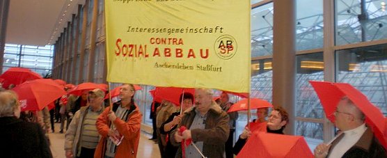 In Leipzig dabei (Foto: Buntfu&szlig;)