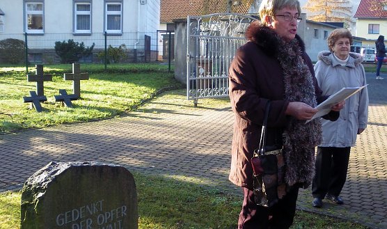 Der Toten gedacht (Foto: privat)