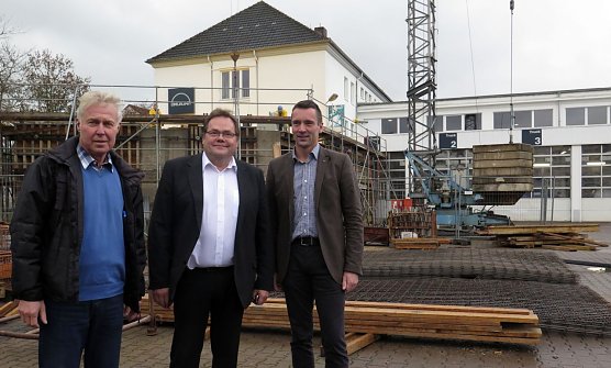 Von links: Hans-Joachim Junker, Roland Weber und Niels Neu. (Foto: NUV) Von links: Hans-Joachim Junker, Roland Weber und Niels Neu. (Foto: NUV)