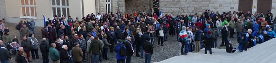 Demo für den Albert-Kuntz-Sportpark (AKS) (Foto: nnz) Demo für den Albert-Kuntz-Sportpark (AKS) (Foto: nnz)