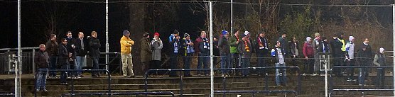 Die treuen Wacker Fans sind auch in Babelsberg (Foto: nnz) Die treuen Wacker Fans sind auch in Babelsberg (Foto: nnz)
