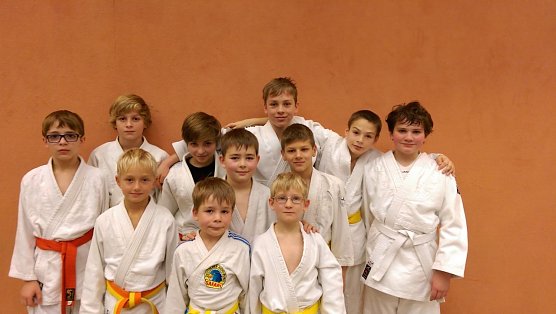 Hatten in Merseburg schwer zu k&auml;mpfen - die Nordh&auml;user Nachwuchs-Judoka (Foto: Ronny Spiller)