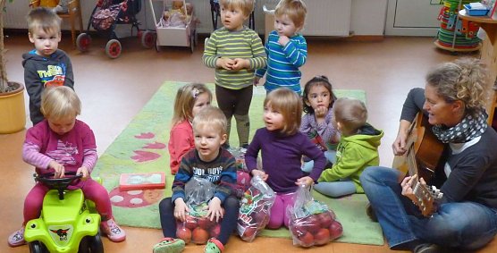 Freude in der Kinderwelt am Frauenberg (Foto: privat)