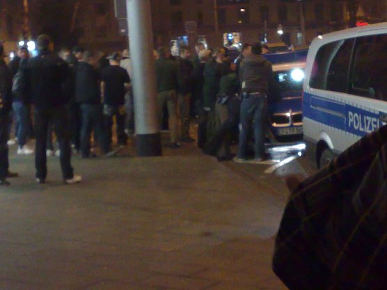 Trouble am Kino (Foto: nnz) Trouble am Kino (Foto: nnz)