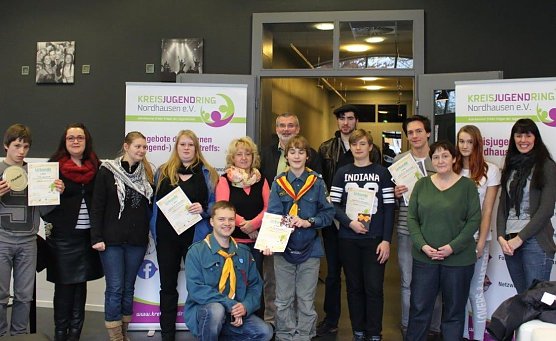 Gewonnen haben... (Foto: Kreisjugendring Nordhausen)
