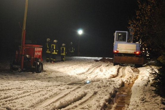 Einsatz in Branderode (Foto: Evers) Einsatz in Branderode (Foto: Evers)