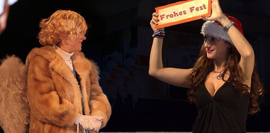 Frohes Fest im Boxring (Foto: Fotomontage: Peter Blei) Frohes Fest im Boxring (Foto: Fotomontage: Peter Blei)