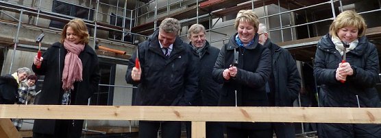Richtfest in der Geseniusstra&szlig;e (Foto: nnz)