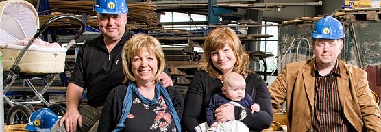 Ganz in Familie: Die K&ouml;nigs (Foto: Clemens)