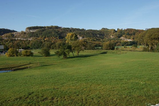 12 ha neu verritzt, 30 ha geschlossen - die Renaturierung der Abbaufl&auml;chen wird vom Gesetz verlangt (Foto: Knauf Deutsche Gipswerke KG)