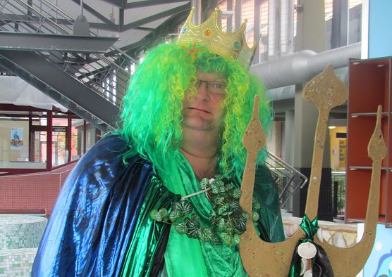 Neptun kommt ins Badehaus (Foto: Badehaus) Neptun kommt ins Badehaus (Foto: Badehaus)