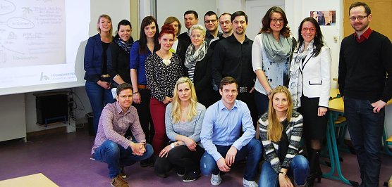 Alle wollen gr&uuml;nden... (Foto: Tina Bergknapp/HSN)