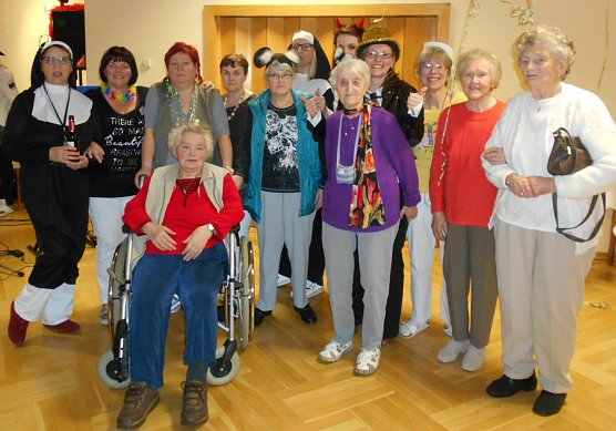 Rosenmontag im Pflegeheim (Foto: privat) Rosenmontag im Pflegeheim (Foto: privat)