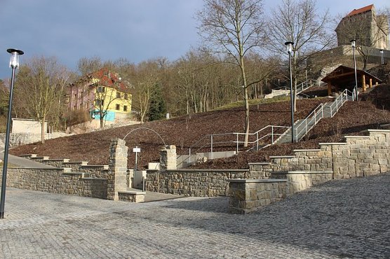 Neue Freifl&auml;che Kurpark &uuml;bergeben (Foto: Karl-Heinz Herrmann)