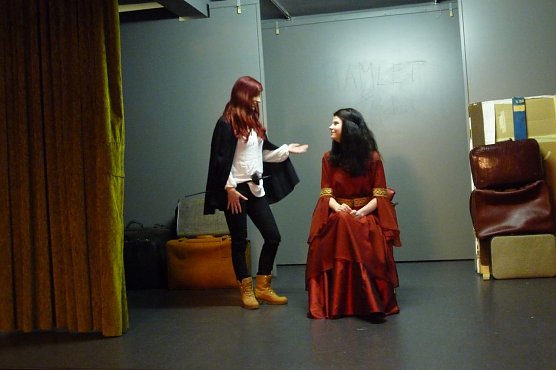 Hamlet bei pro vita (Foto: U. Rüdiger) Hamlet bei pro vita (Foto: U. Rüdiger)