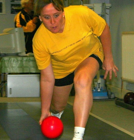 Mit ihren letzten beiden W&uuml;rfen entriss Tina Romhardt Voigtstedt noch den Sieg. (Foto: Romhardt)