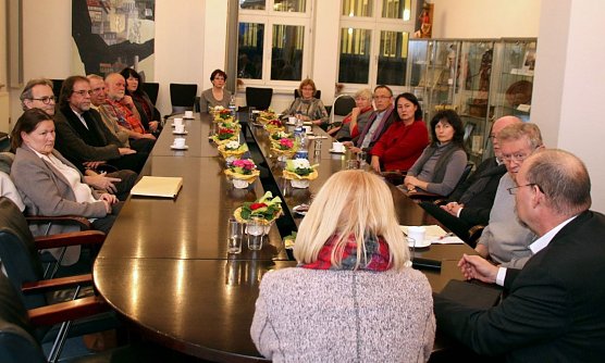 Treffen im Rathaus (Foto: P. Grabe|Stadtverwaltung Nordhausen) Treffen im Rathaus (Foto: P. Grabe|Stadtverwaltung Nordhausen)