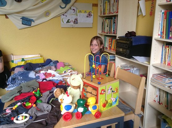 Basar im Nordh&auml;user Haus der Kinder (Foto: Horizont e.V.)