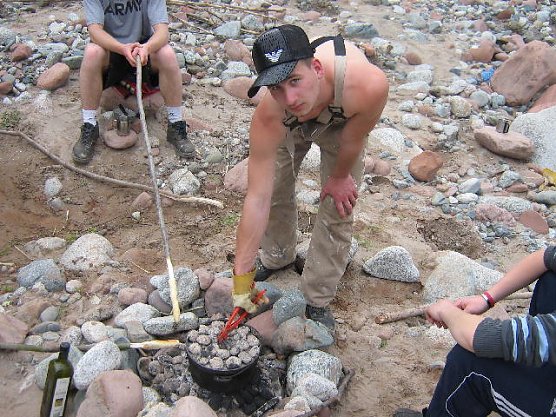 Arbeit in Marokko (Foto: Autoren)