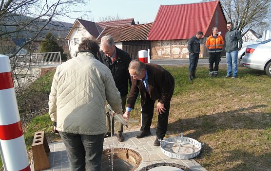 Verbindungssammler in Betrieb genommen (Foto: privat)