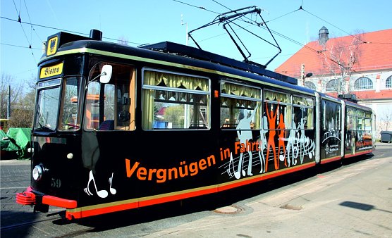 Hiermit sind Scholle und N&uuml;&szlig;le unterwegs: Schienenbistro (Foto: privat)